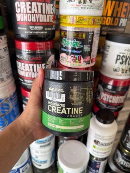 Optimum Nutrition Creatina Micronizada 300g – Creatina en Polvo de Alta Pureza
