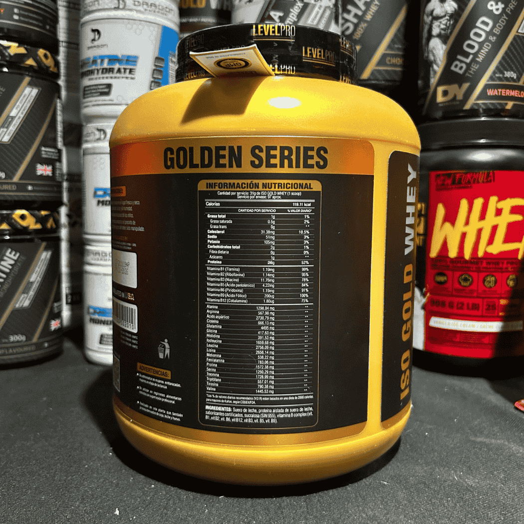 proteina whey Gold pro 3000g - Gold level pro (4)