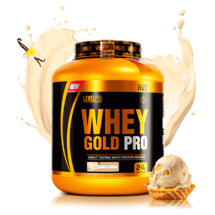 Proteina Whey Gold Pro 3000g - Vainilla | Level Pro