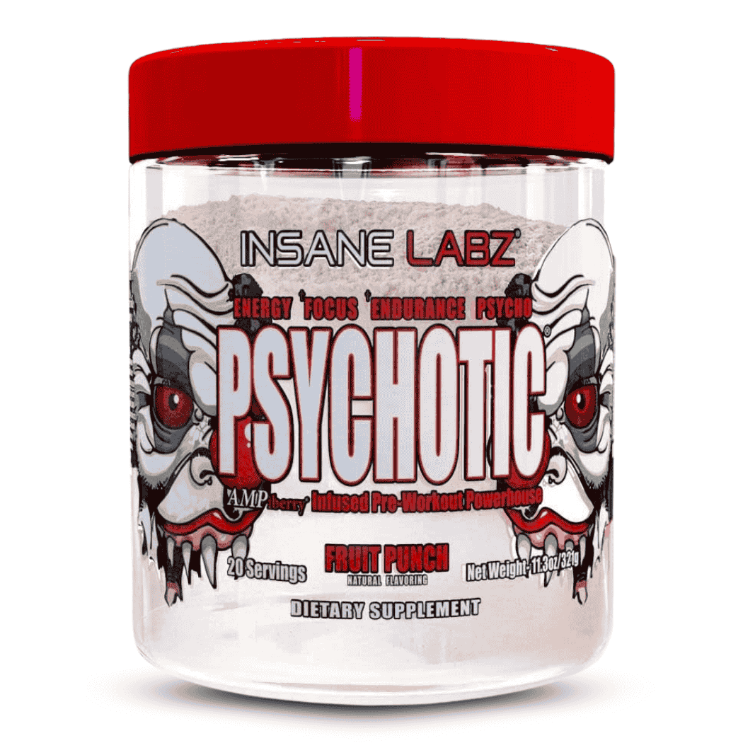 Psychotic Clear Fruit Punch 20 Servicios – Pre entreno de Insane Labz (1)