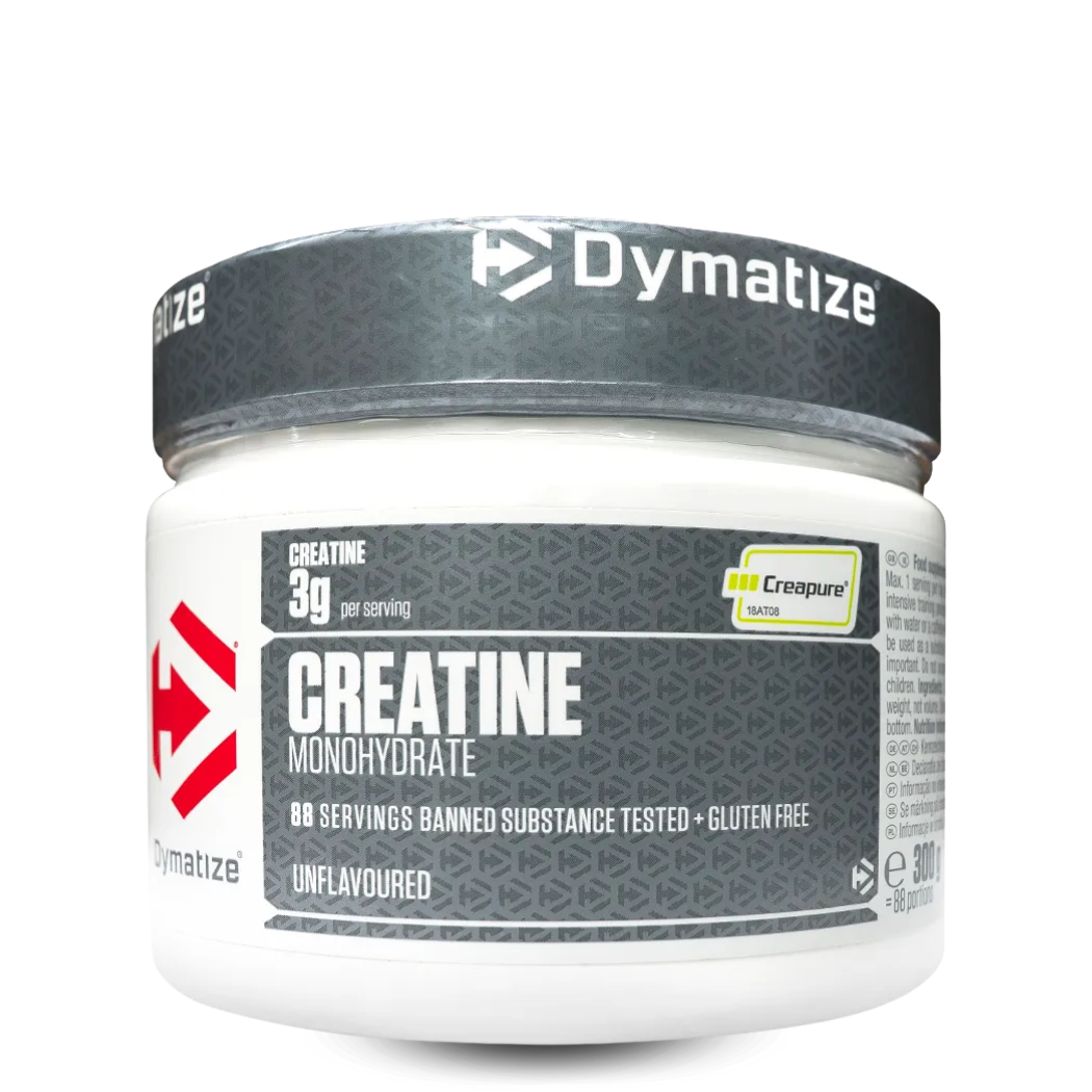 Creatina Monohidratada Dymatize 300 g en polvo – suplemento para complementar rutinas de entrenamiento