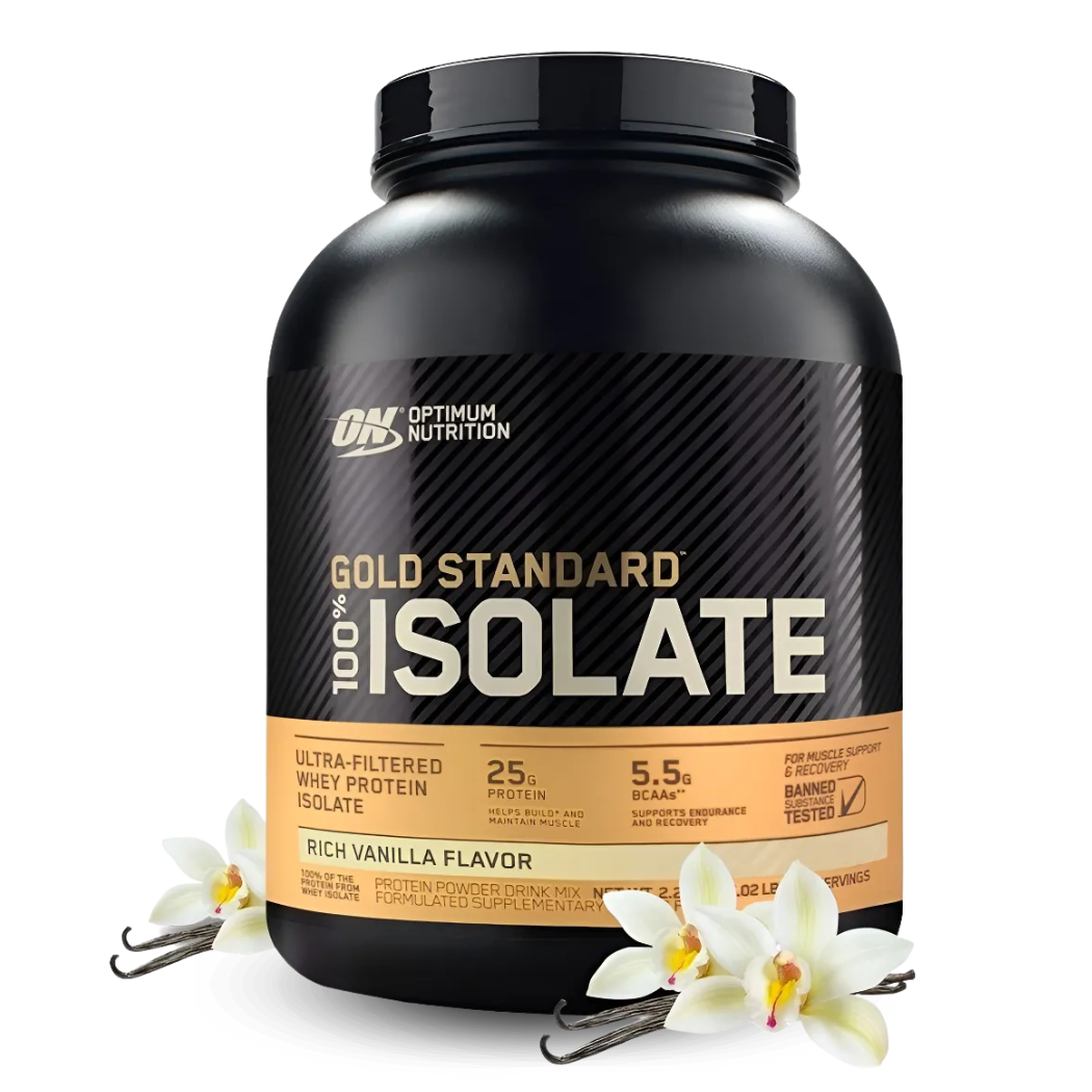 Gold Standard 100% Isolate Bliss 5 lb de Optimum Nutrition proteína aislada en polvo