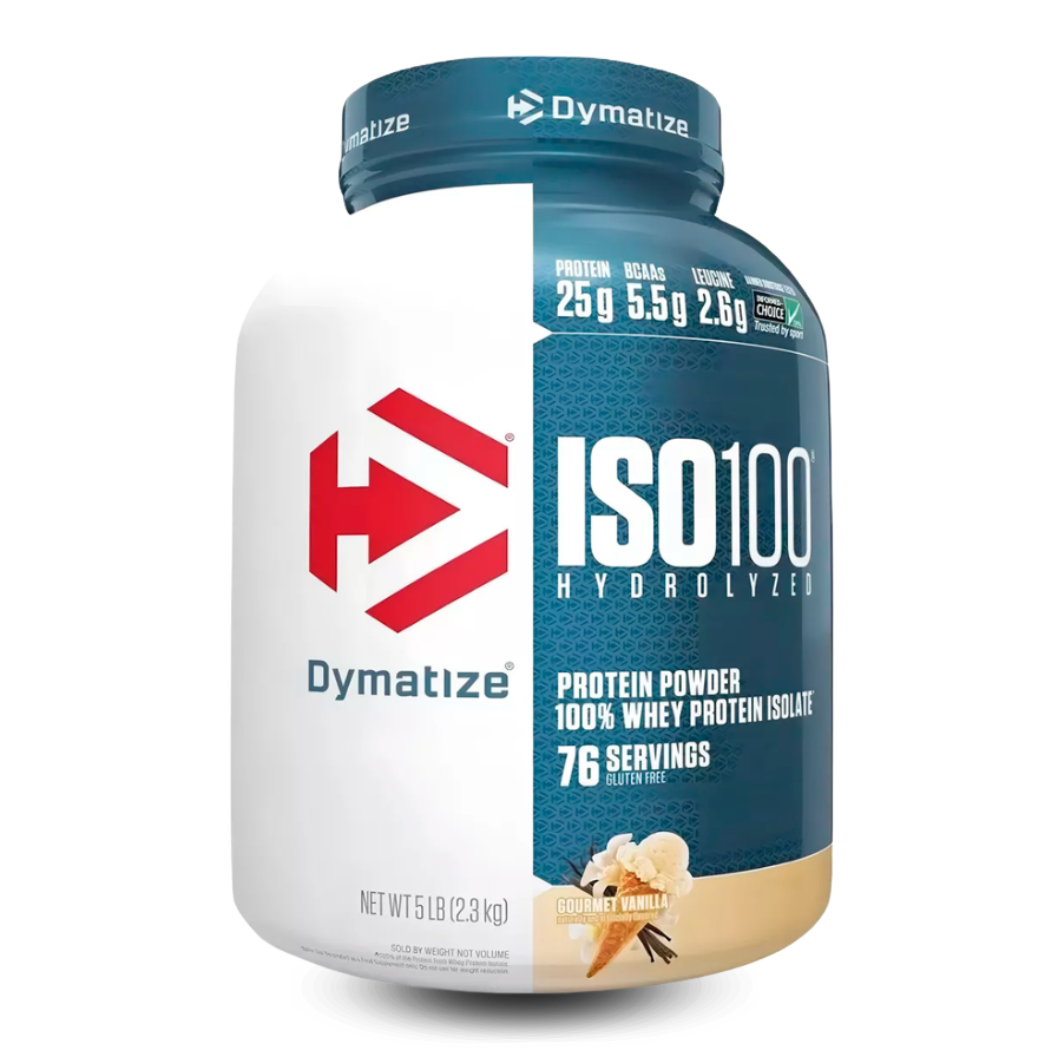 Proteína ISO100 Hidrolyzed de Dymatize en polvo – suplemento proteico para complementar la alimentación deportiva