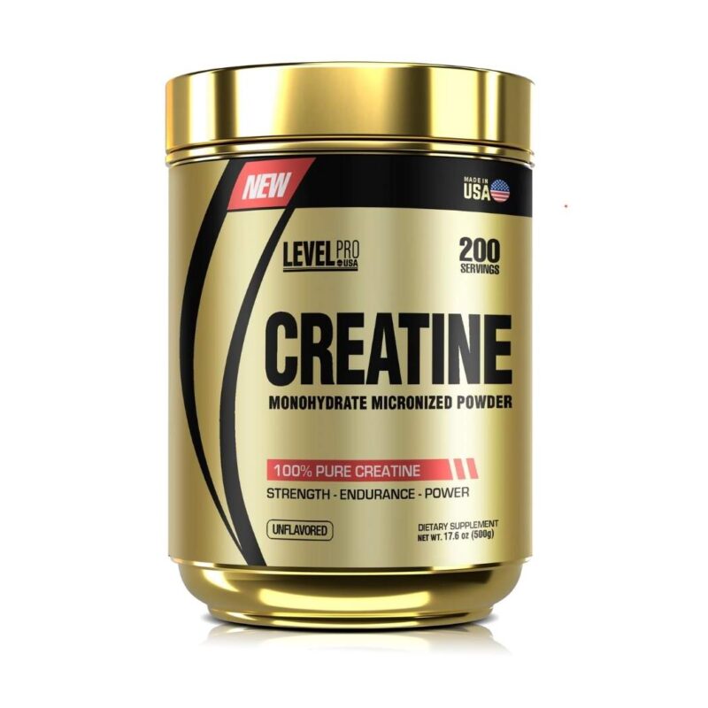 Creatina Micronizada Monohidratada powder Level Pro