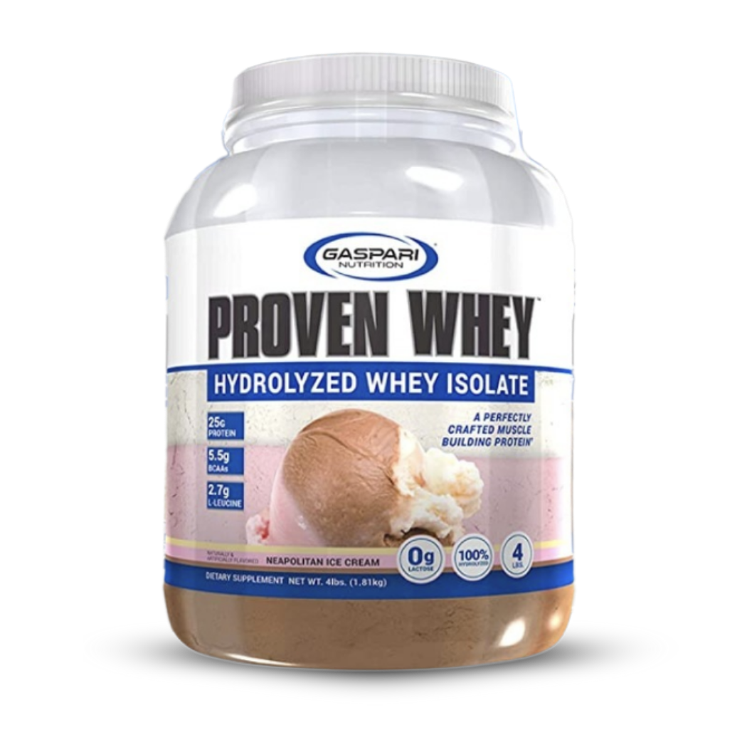 Proteína Proven Whey Isolate 4 lb Gaspari Nutrition envase original