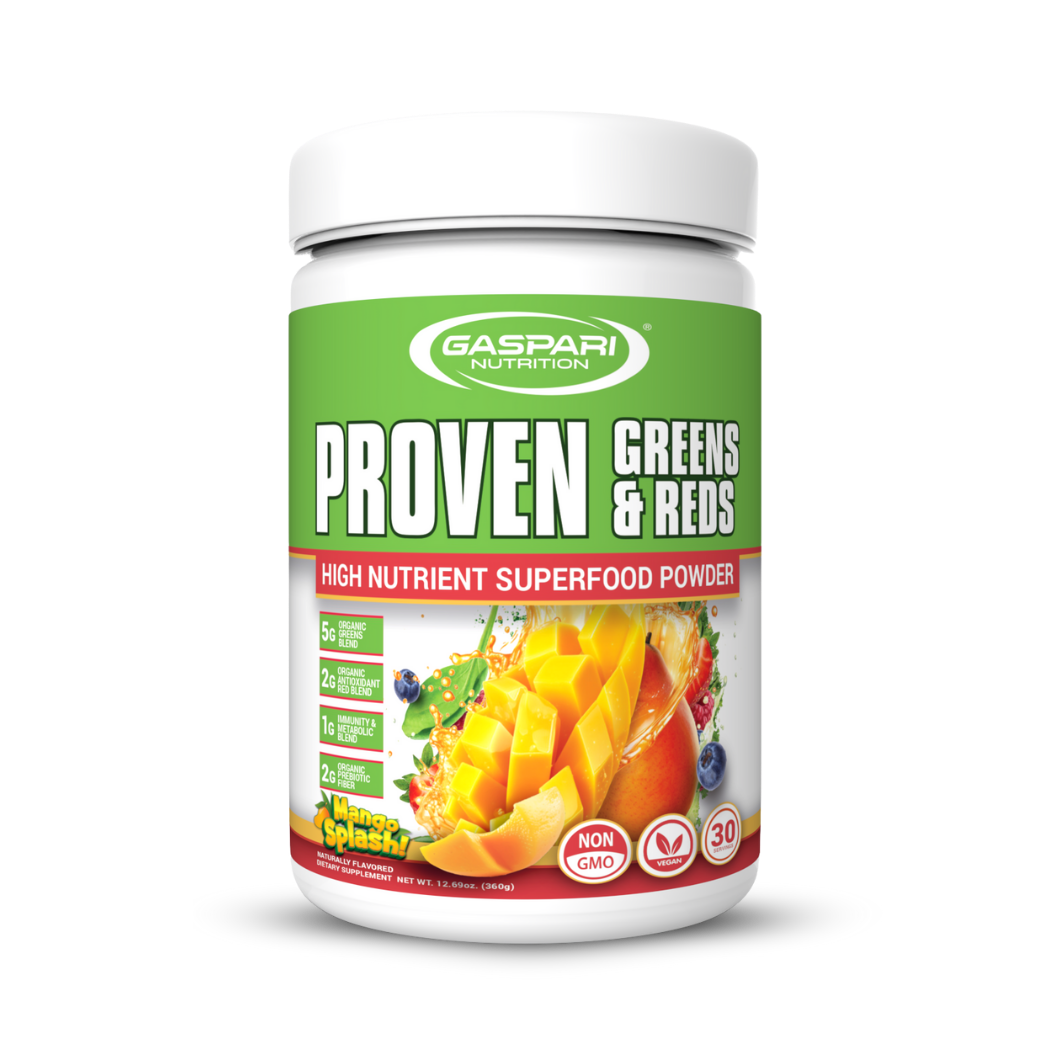Proven Greens & Reds 300 g Gaspari Nutrition envase original