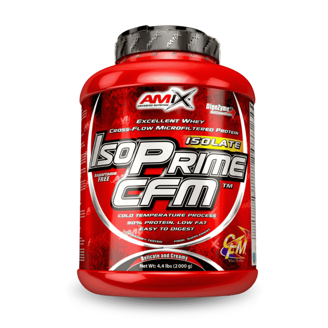Proteína Isoprime CFM Isolate 4.4 lb AMIX envase original