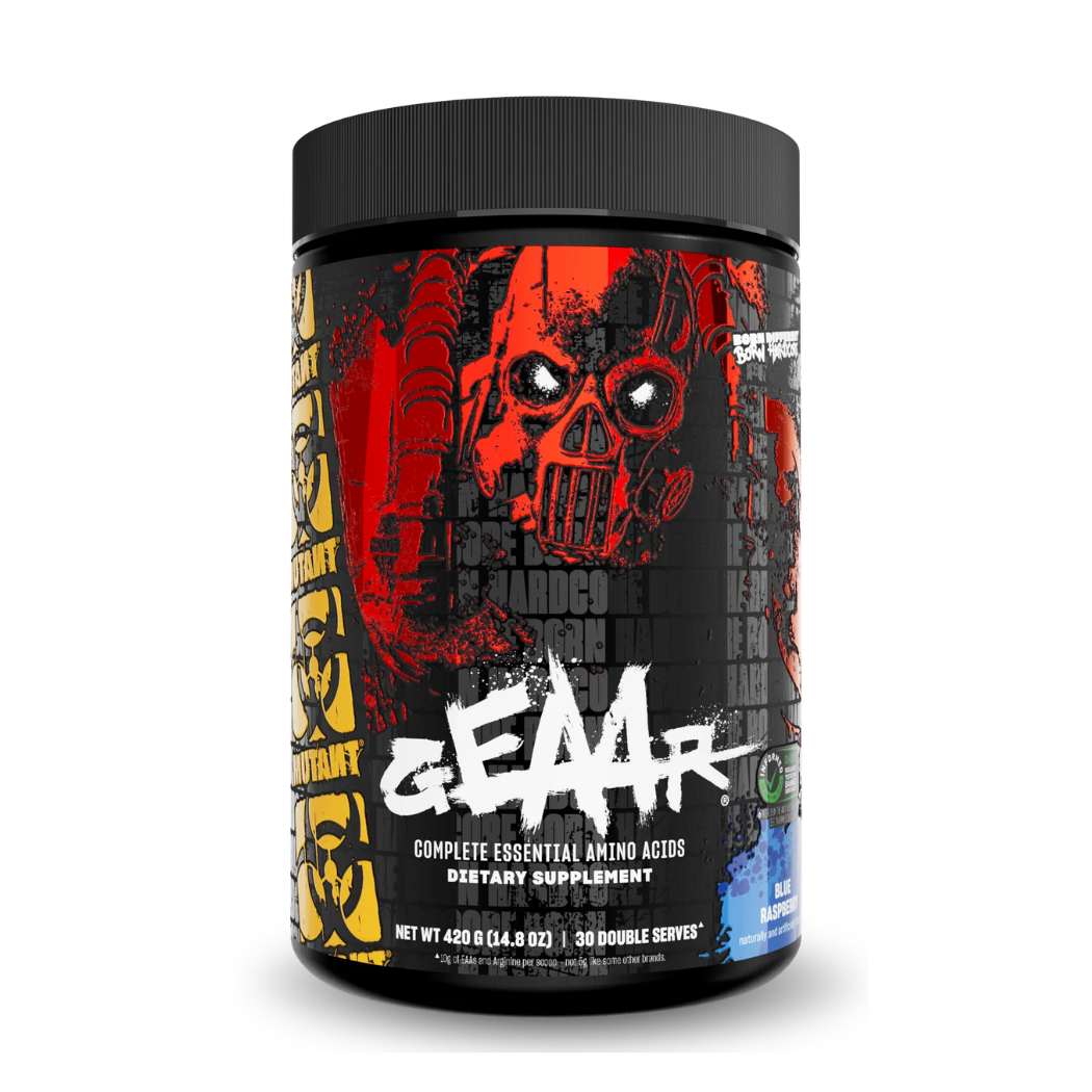 Mutant GEAAR Amino Acids 420gr EAA sabor Blue Raspberry