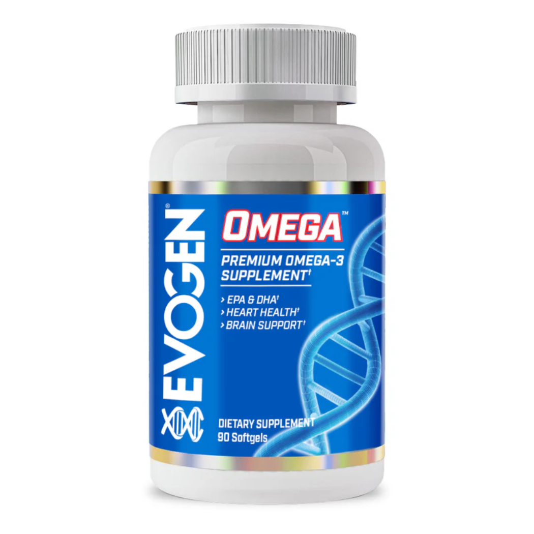 Omega 3 Evogen Nutrition 90 cápsulas suplemento de aceite de pescado